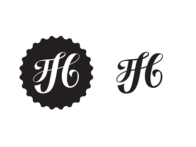 THB Monogram 4 beer brand branding icon lettering logo monogram script typography