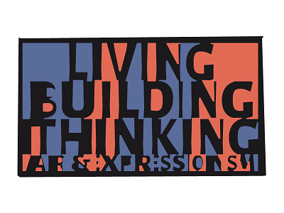 Living Building Thinking Logo 1 art brand canada expressionism gallery german hamilton logo museum