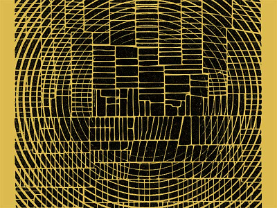 black & gold grid 1 abstract art black design gold graphic grid illsutration