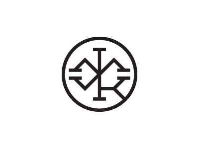 MK monogram 2 design identity logo monogram stamp type typography