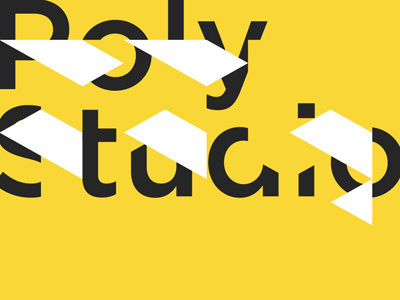Poly branding design experiment identity typography