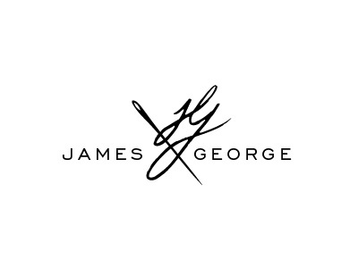 J & G logo 2 design identity logo monogram type typography