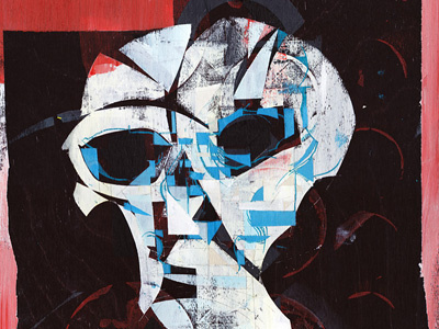 DH 1 albedo art design exhibition illustration painting skull