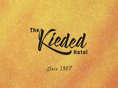 The Kieded Hotel Logo design🔑