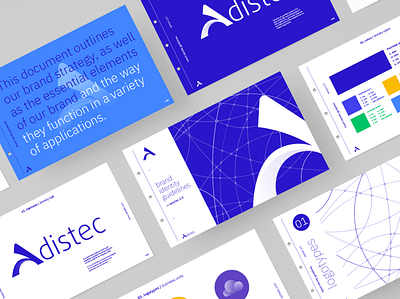 Adistec Branding - Brand Guidelines branding concept guidelines