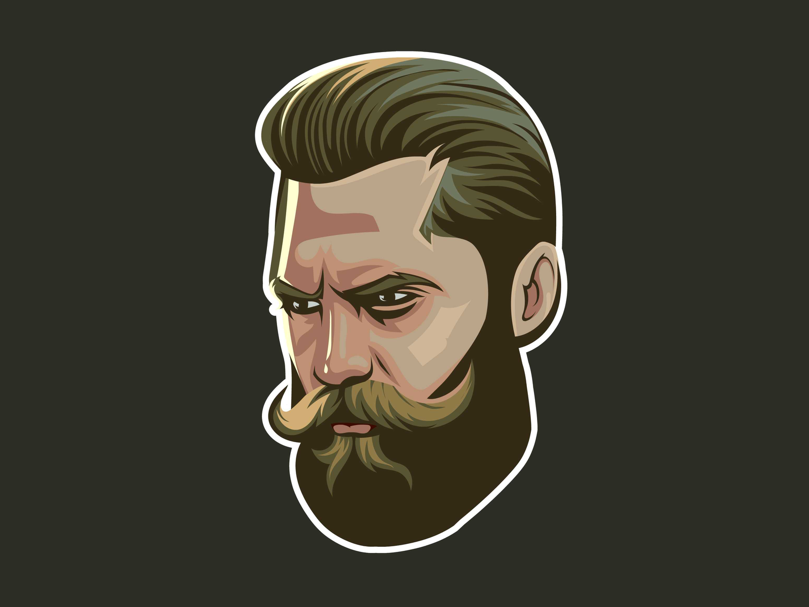 vector-portrait-by-vectoart-on-dribbble