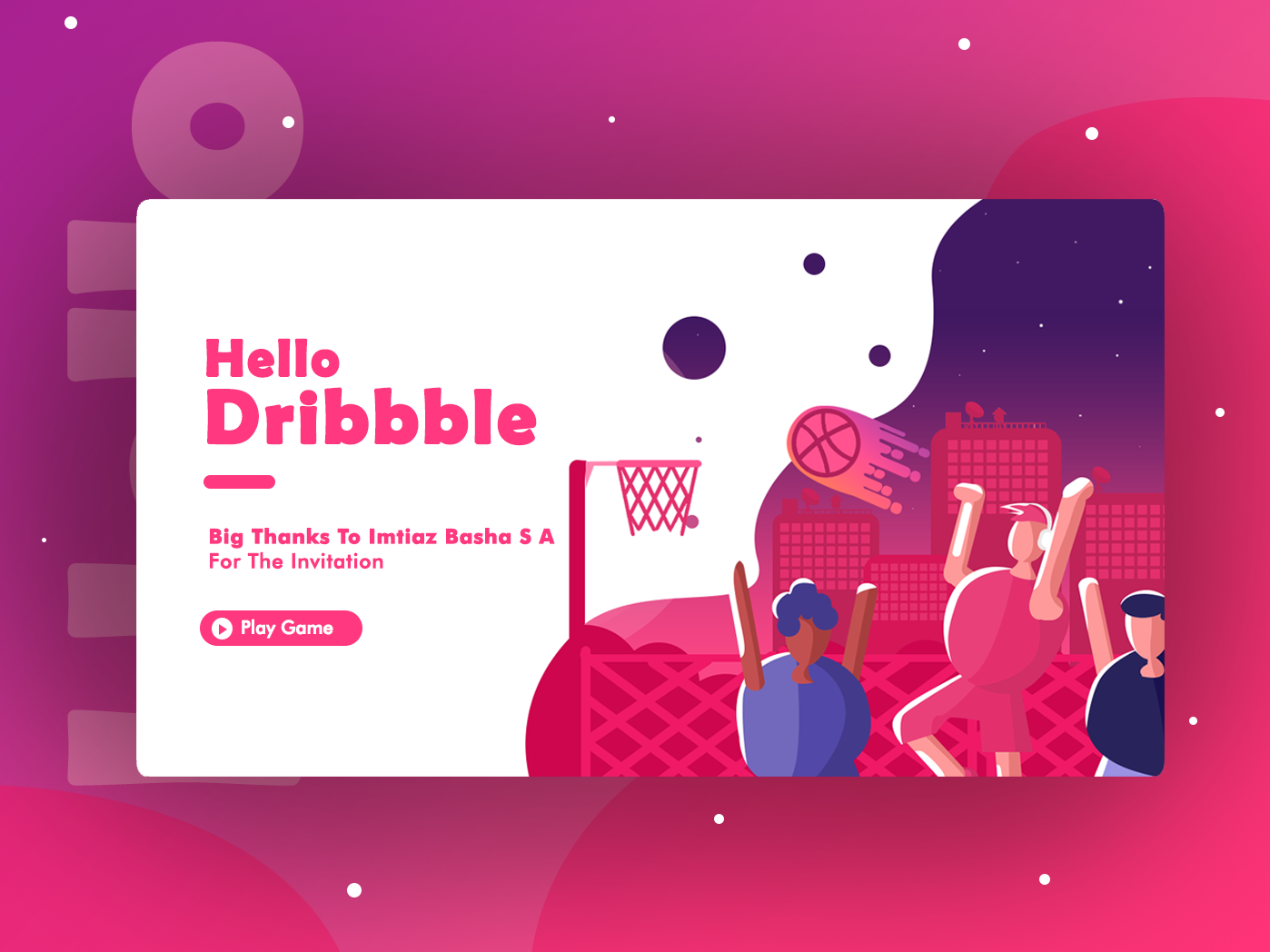 Hello dribbble - First shot by Bagas Arfiansyah on Dribbble