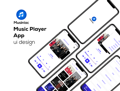 Music App UI Design design music app music player ui userinterface