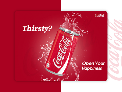 CocaCola concept advertisement