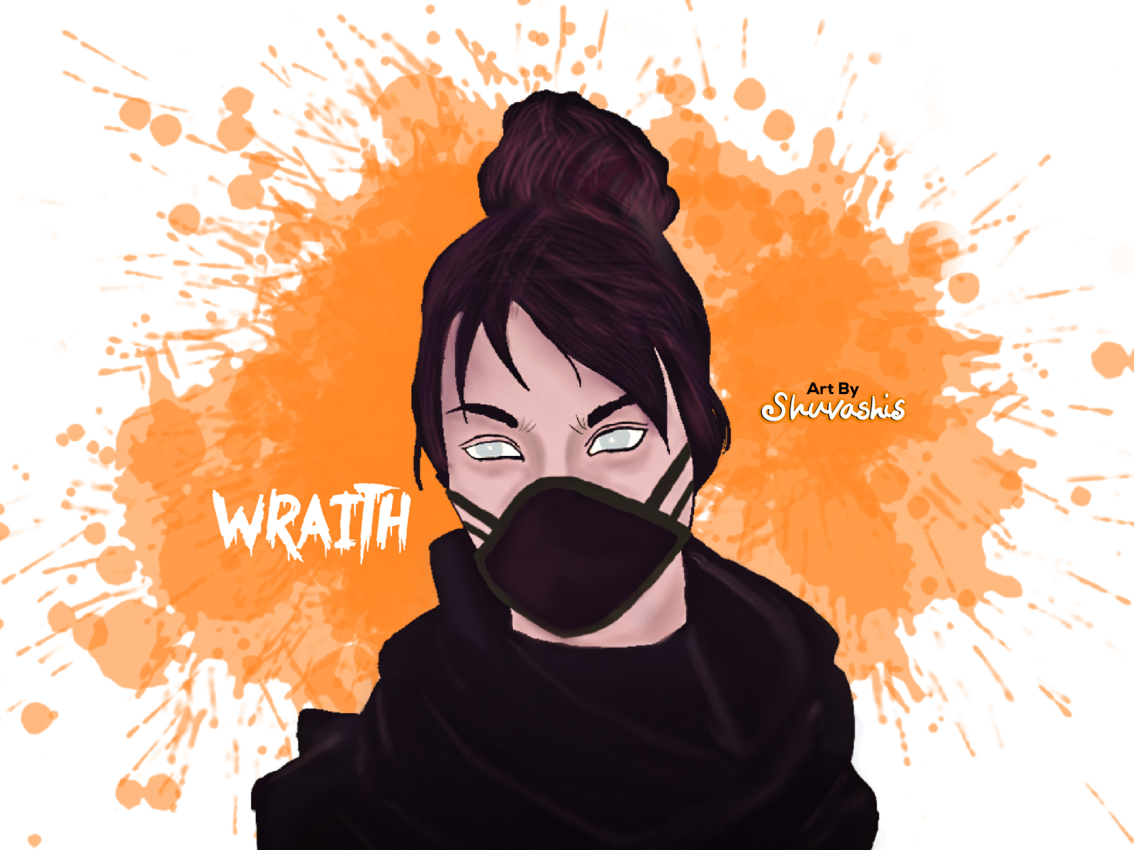 Wraith Apex Legends Digital Art By Shuvashis Biswas On Dribbble