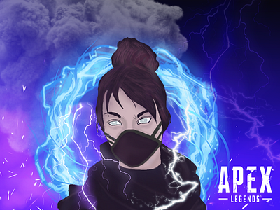 Wraith Apex Legends Digital Art