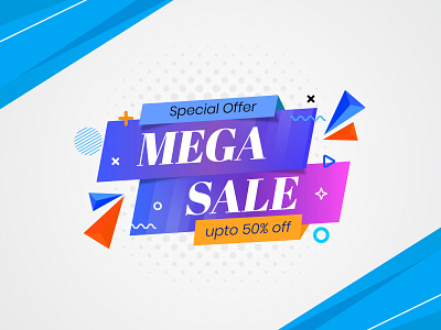 Mega Sale Social Media Design