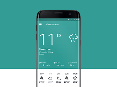 Tapito Weather app icons minimal mobile news ui ux weather