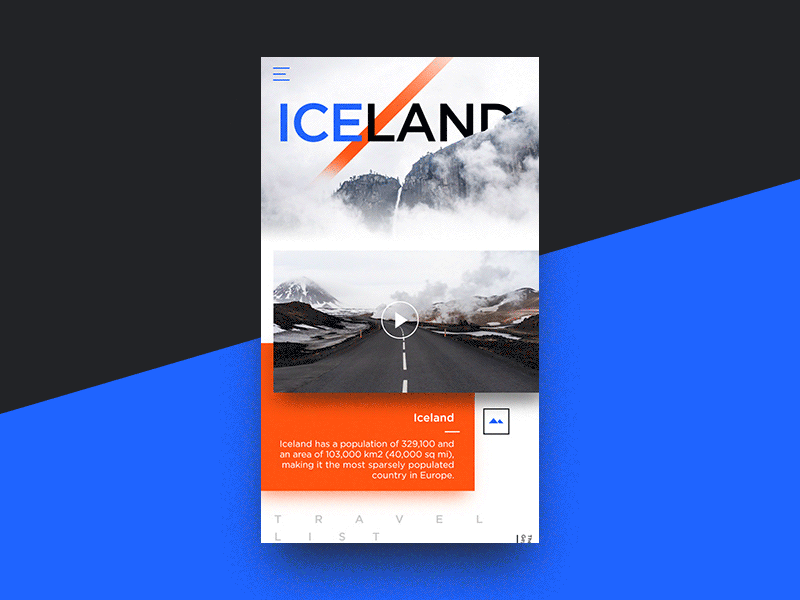 Iceland Cards Mobile