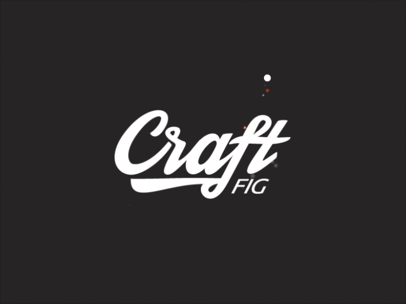 Craft Fig. Studio animation branding ci craftfig gif logo studio