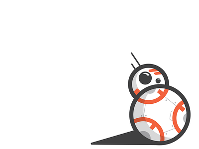 BB-8 bb 8 droid icon illustration star wars