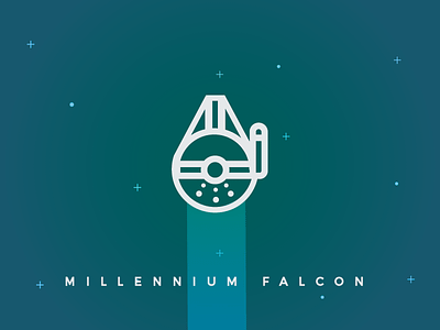 Millennium Falcon falcon icon millennium ship sifi solo space star wars