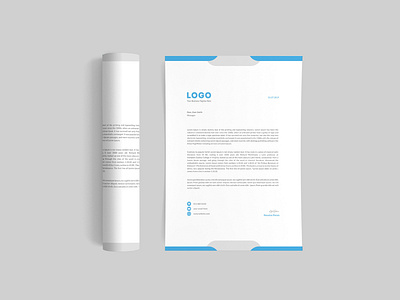 Letterhead Design animation brand branding business card character clean creative design graphic design identity illustration illustrator lettering logo minimal mobile type typography web