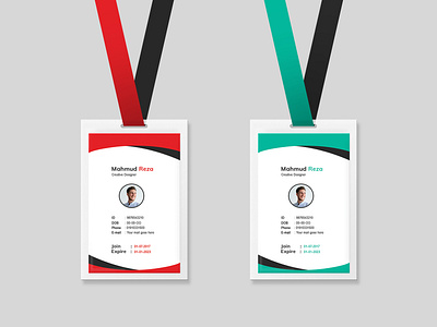 Id Card Design animation art brand branding business card character clean creative design graphic design identity illustration illustrator lettering logo minimal mobile typography vector website