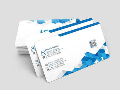 Business Card Design branding business card clean design identity illustration illustrator lettering logo typography