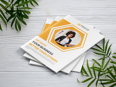 Brochure design branding character clean design identity illustration illustrator lettering logo typography