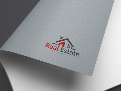 Real Estate Logo animation branding business card character design illustration illustrator lettering logo typography