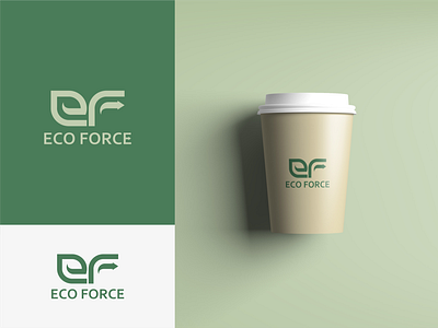 Eco Force branding branding design clean logo company logo design logo logo design minimalist logo modern logo proffesional logo