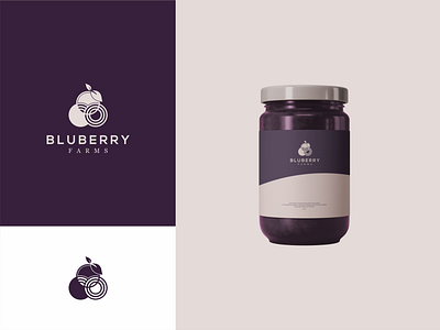 Bluberry farm branding branding design clean logo company logo design logo logo design minimalist logo modern logo proffesional logo