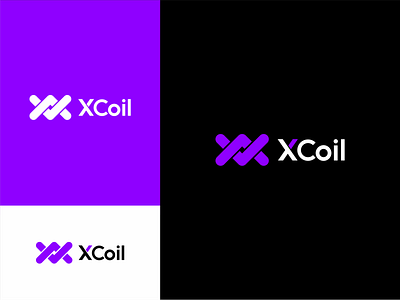 XCoil branding branding design clean logo company logo design logo logo design minimalist logo modern logo proffesional logo