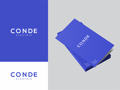 CONDE Electric branding branding design clean logo company logo logo logo design minimalist logo modern logo proffesional logo visual identity