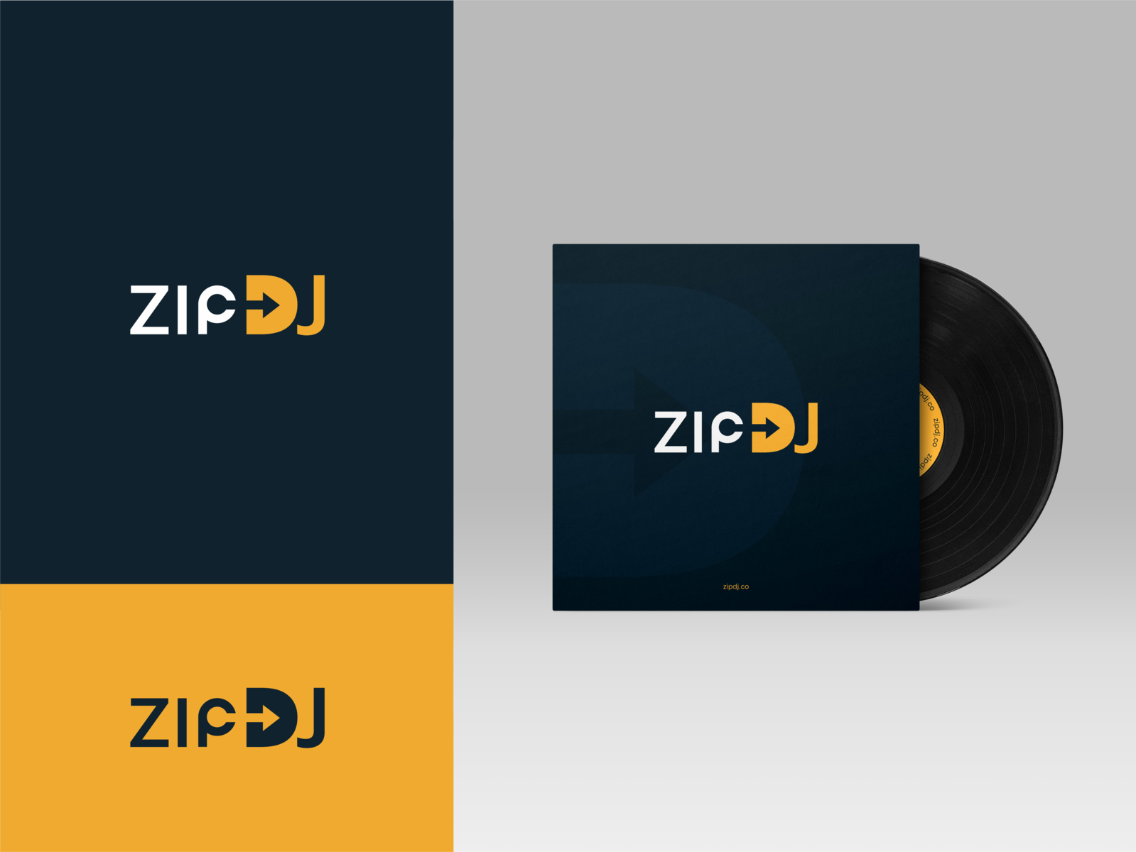 ZipDJ by ADIO Logo on Dribbble