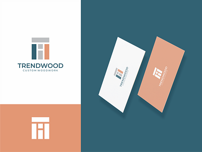 TRENDWOOD branding branding design clean logo company logo logo logo design minimalist logo modern logo proffesional logo simple logo