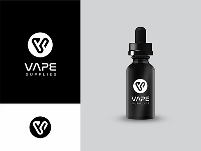 Vape Supplies branding branding design clean logo company logo design logo logo design minimalist logo modern logo proffesional logo