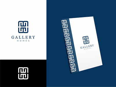 Gallery Homes branding branding design clean logo company logo logo logo design minimalist logo modern logo proffesional logo simple logo