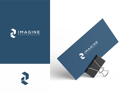 Imagine Performance branding branding design clean logo company logo logo logo design minimalist logo modern logo proffesional logo simple logo