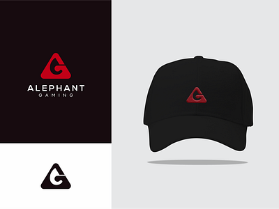 Alephant Gaming branding branding design clean logo company logo design logo logo design minimalist logo modern logo proffesional logo simple logo