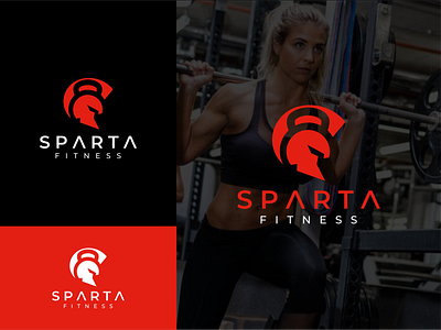 SPARTA FITNESS branding branding design clean logo company logo design logo logo design minimalist logo modern logo proffesional logo