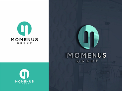 MOMENUS Group branding branding design clean logo company logo design logo logo design minimalist logo modern logo proffesional logo