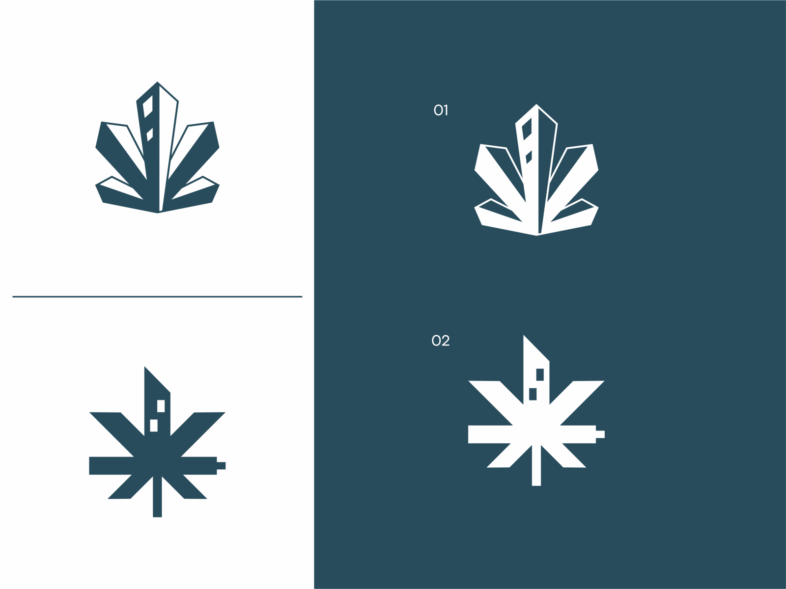 CITY CANABIES logo concept by ADIO Logo on Dribbble