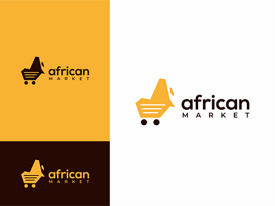 AFRICAN MARKET branding branding design clean logo company logo design logo logo design minimalist logo modern logo proffesional logo