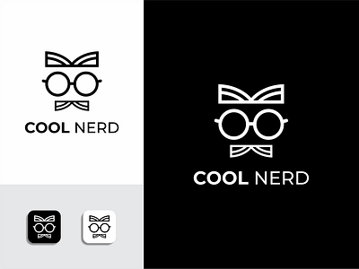Cool Nerd branding branding design clean logo company logo design logo logo design minimalist logo modern logo proffesional logo