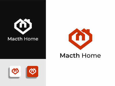 Match Home branding branding design clean logo company logo design logo logo design minimalist logo modern logo proffesional logo