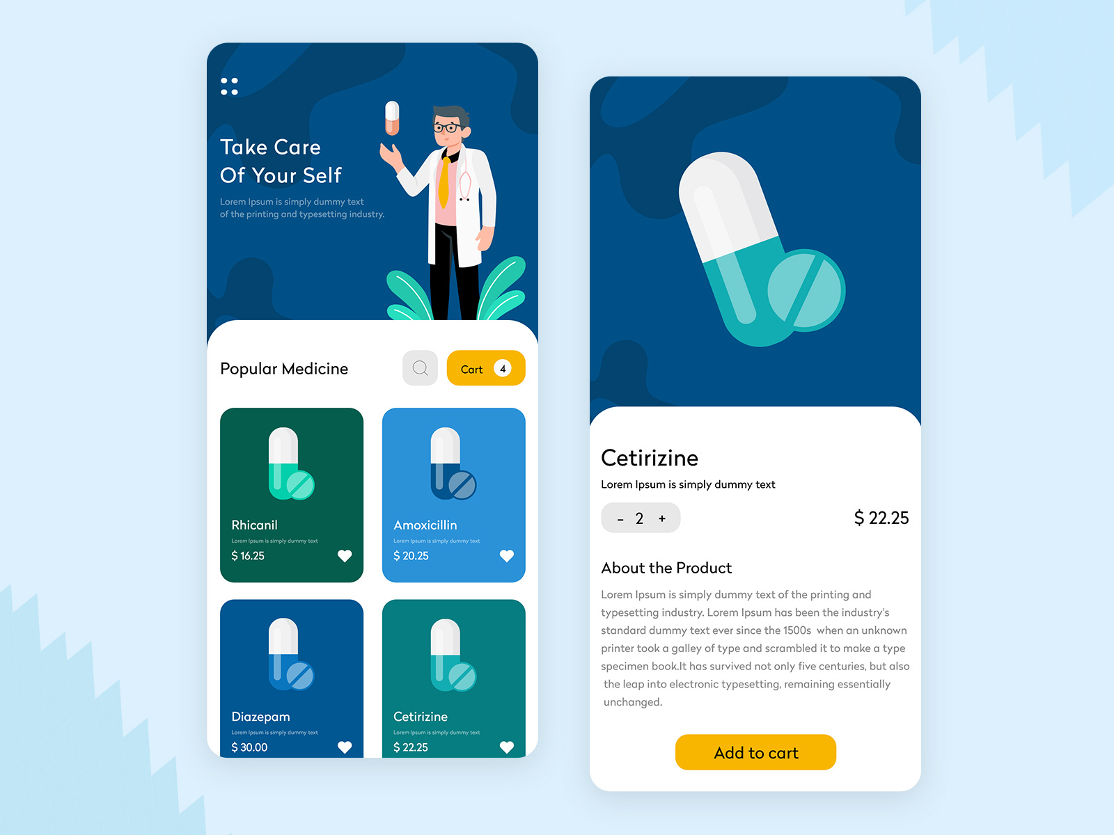 Online Medicine Delivery App by aPurple on Dribbble