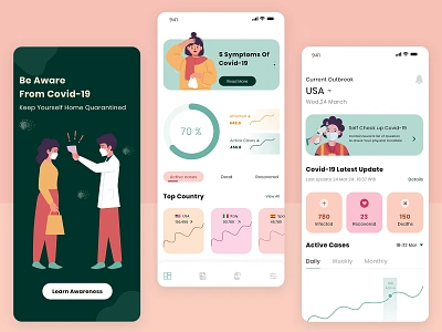 Medical App Concept [COVID19] app clone app development corona coronarender coronavirus covid19 doctor health health app healthcare healthy hospital media medical medical app medical care medical logo medicine mobile app design mobile app developers