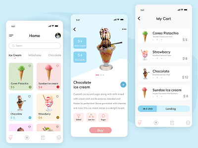 ice Cream Delivery App