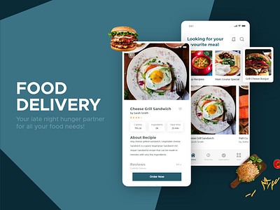 GrubHub like Food Delivery App