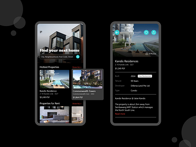 Real Estate App Design app development best real estate property real estate real estate agency real estate agent realestate