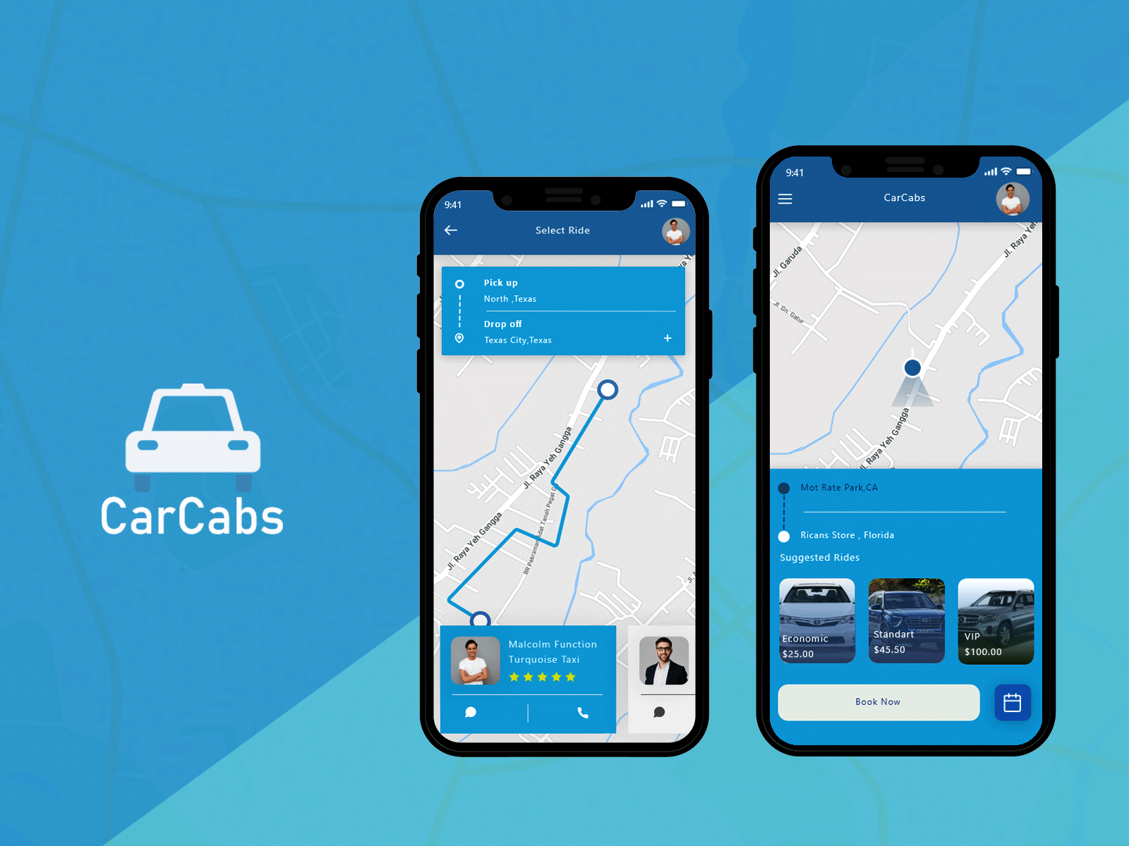 Carpooling App Design by aPurple on Dribbble