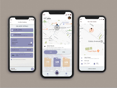 Fuel ⛽ Delivery Mobile App UI app design app ui app ui design app uiux delivery app design fuel fuel delivery mobile app design mobile app ui design on demand ui ui ux ui desgin ui designer uidesign uiux ux