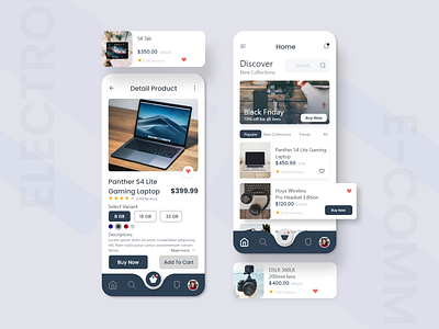 Electronic eCommerce App app design app idea app ui app ui design cart app ecommerce ecommerce business ecommerce shop electronic app electronics store electroni̇c shop laptops mobile mobile ui monitor ui ui ux ui design uidesign uiux